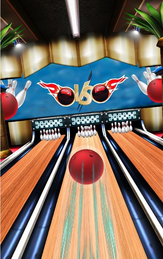 3D保齡球手腕擊球游戲中文版（Bowling Pin Bowl Strike 3D）截圖2