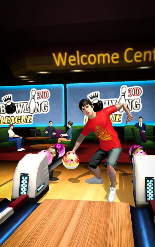 3D保齡球手腕擊球游戲中文版（Bowling Pin Bowl Strike 3D）截圖3