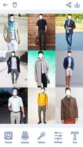 Man Hairstyles Photo Editor男士扫脸配发型APP最新版截图3: