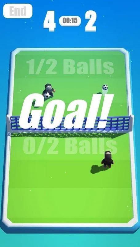兩個(gè)足球游戲安卓版（Two Balls）截圖1