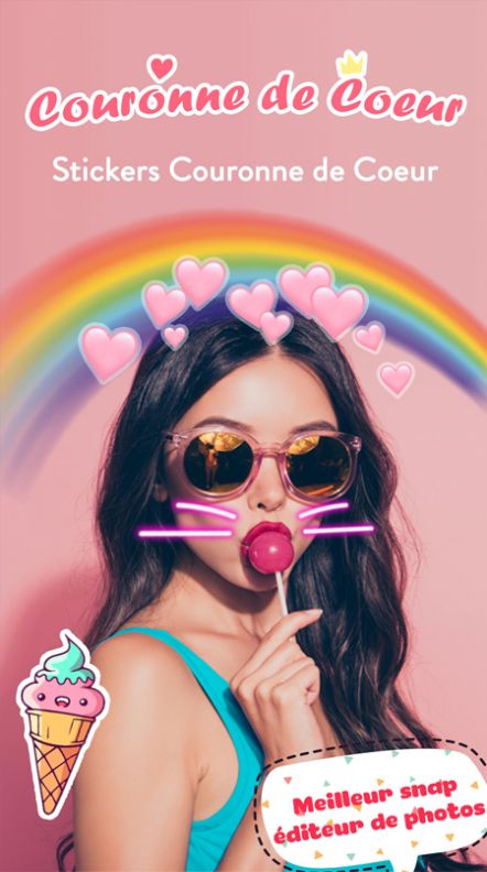 Snap Stickers Photo Editor貼紙相機(jī)軟件版截圖4