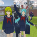 櫻花校園吃雞模擬器游戲版
