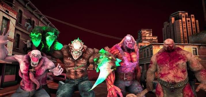 僵尸3D死城射擊游戲版（Zombie 3D Dead City）截圖1