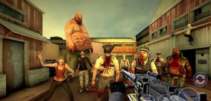 僵尸3D死城射擊游戲版（Zombie 3D Dead City）截圖3