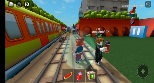 roblox地鐵瞎跑3D最新版中文版截圖1