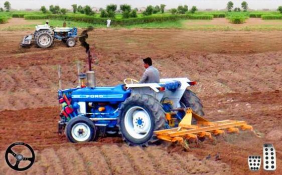 貨運(yùn)拖拉機(jī)小車驅(qū)動游戲安卓版（Cargo Tractor Trolley Drive）截圖1