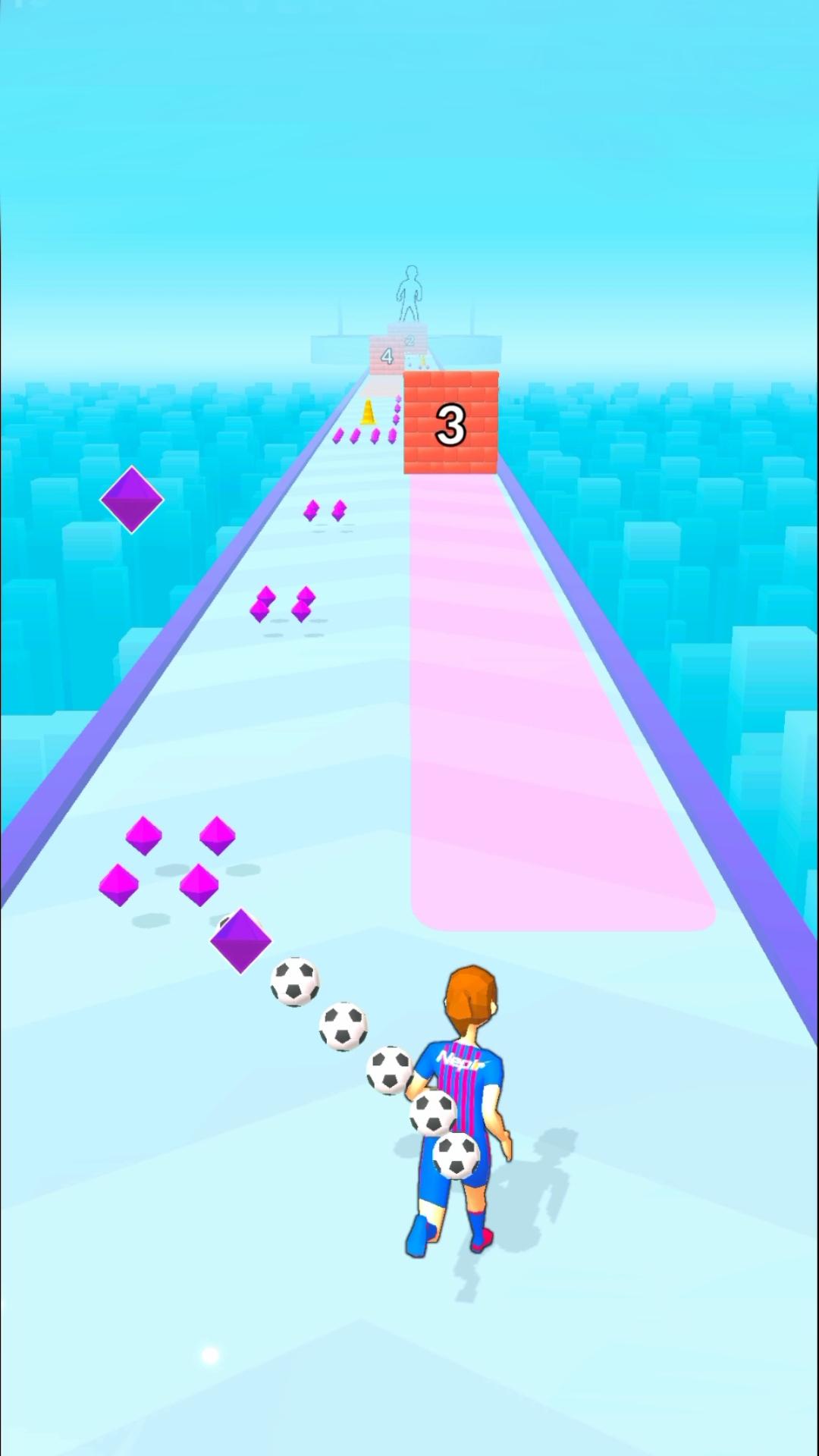 足球跑步者游戲版（Football Runner）截圖1