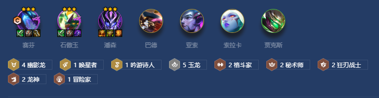 金鏟鏟之戰(zhàn)幽影玉龍雙C陣容怎么搭配 幽影玉龍雙C陣容最強(qiáng)搭配攻略