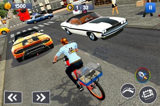 BMX自行車動物運輸游戲版截圖3