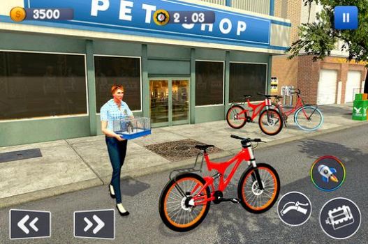 BMX自行車動物運輸游戲版截圖4