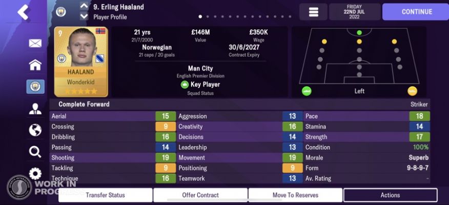 fm2023正式版安卓版（足球經(jīng)理2023）截圖3