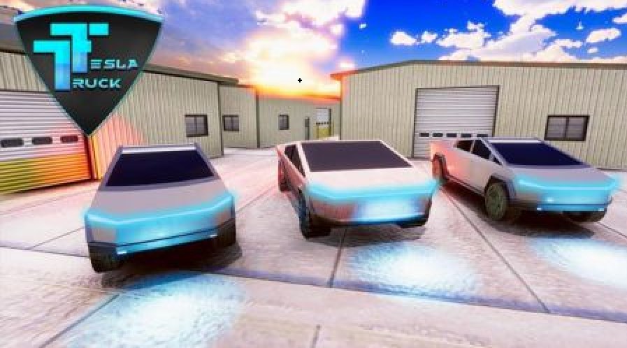 特斯拉賽博貨車自動(dòng)駕駛游戲手機(jī)版（Tesla CyberTruck Self Driving）截圖3