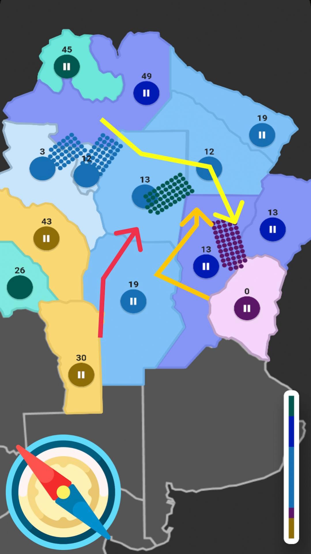 戰(zhàn)術(shù)策略領(lǐng)土戰(zhàn)爭游戲安卓版截圖2