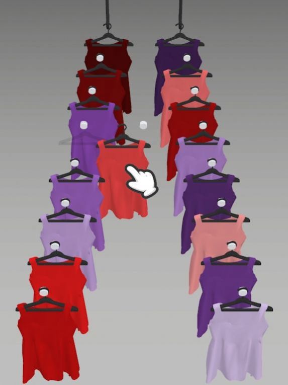 整理衣服顏色游戲版截圖4