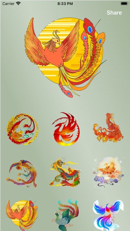 HANVUMIE貼紙app截圖4