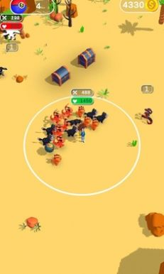 新一輪戰(zhàn)斗游戲安卓版（Neomon Merge Battl）截圖3