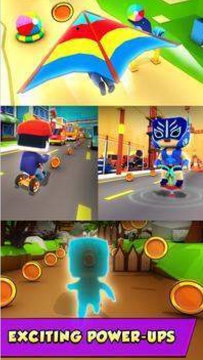 地鐵小子賽跑者游戲最新版（KiddyRun）截圖1