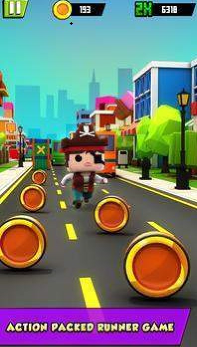 地鐵小子賽跑者游戲最新版（KiddyRun）截圖2