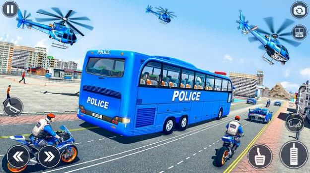 警車模擬器巴士游戲中文手機(jī)版截圖1