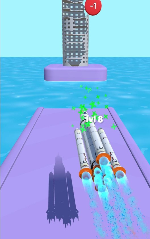 火箭破坏跑游戏版（Rocket Destruction Run）截图4: