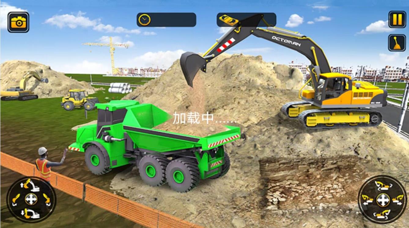 老司機(jī)挖掘機(jī)模擬器手機(jī)游戲最新版截圖3