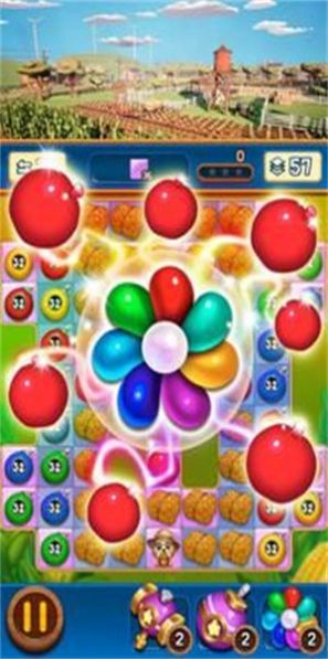 珠寶魔法農(nóng)場游戲版（Jewel Magic Farm）截圖1