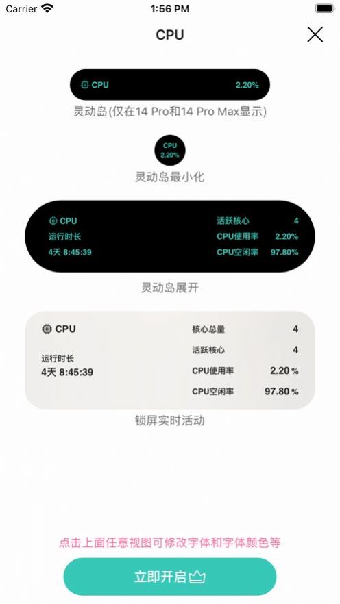 靈動島網(wǎng)速顯示APP最新版截圖3