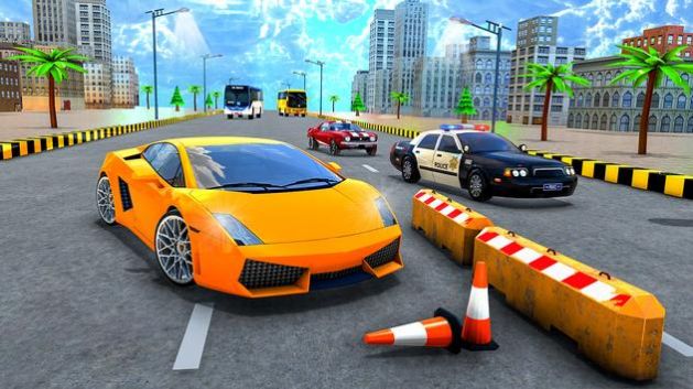 警車追逐逃跑比賽游戲安卓版（Police Car Chase：Getaway Race）截圖2