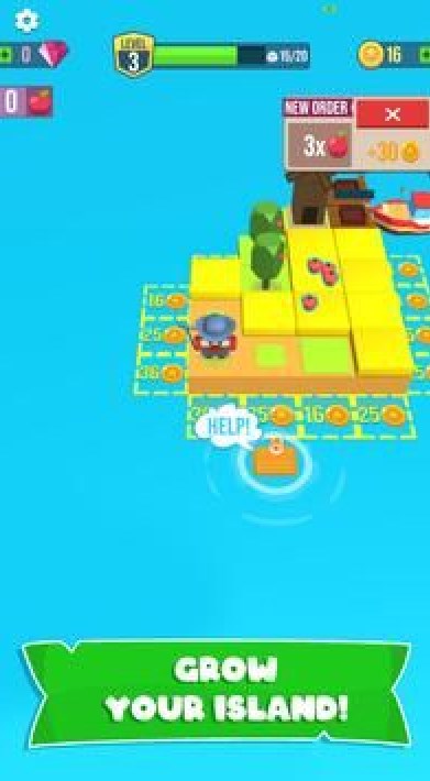 小島成長游戲版（Grow Island）截圖4