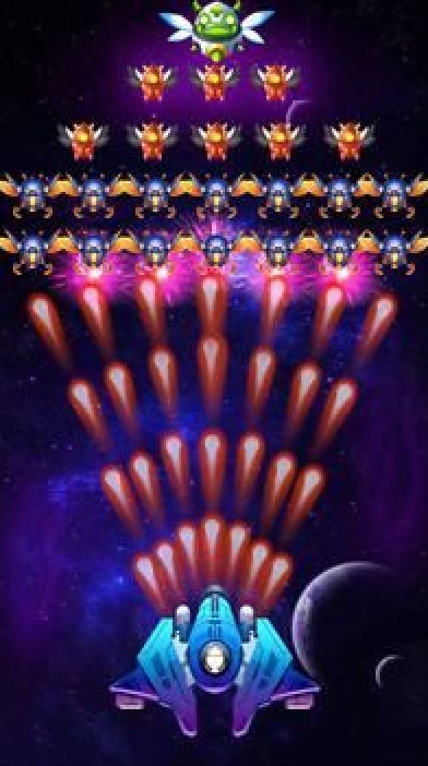 星系攻擊空間射擊游戲版截圖1