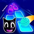 貓咪跳磚節(jié)拍游戲版
