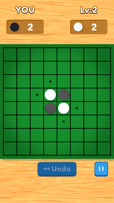 黑白棋人工智能游戲版截圖2