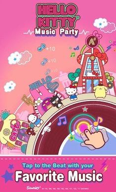 凱蒂貓音樂派對(duì)游戲中文版（Hello Kitty Music Party）截圖4
