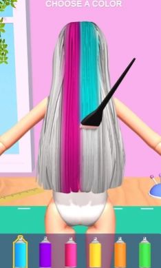 改頭換面的娃娃安卓游戲最新版（（Doll Makeover）截圖3