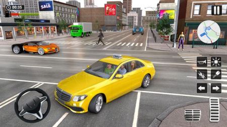 出租車司機(jī)3D城市出租車版截圖4