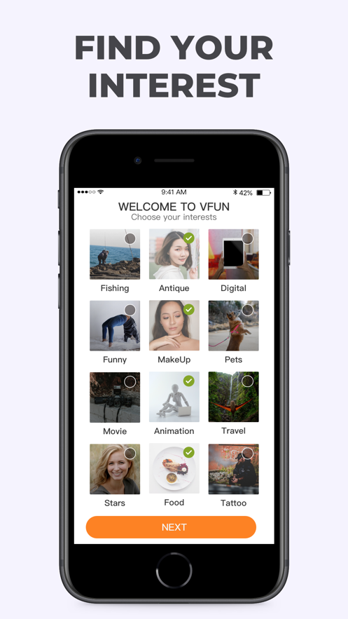 VFUN興趣社區(qū)app安卓版截圖2