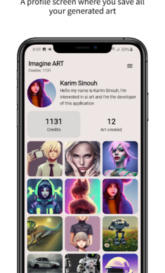 Imagine ART（AI藝術(shù)照）APP版截圖3