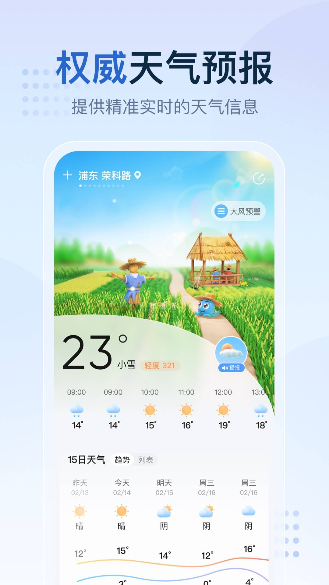  2345天氣王app免費下載手機版截圖1