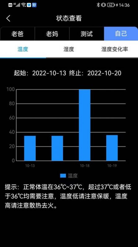智能低血糖監(jiān)測(cè)手環(huán)下載APP最新版截圖2