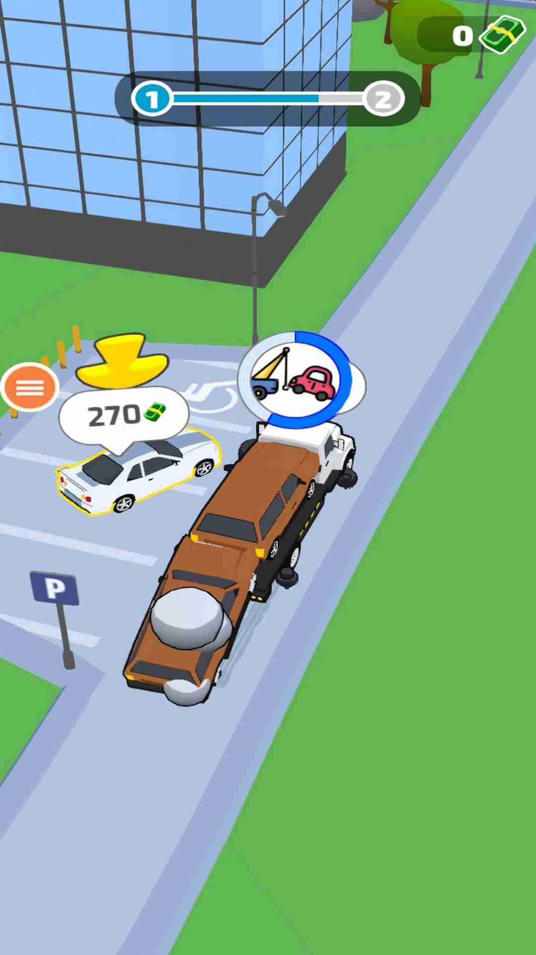 卡車(chē)拖車(chē)游戲版截圖4
