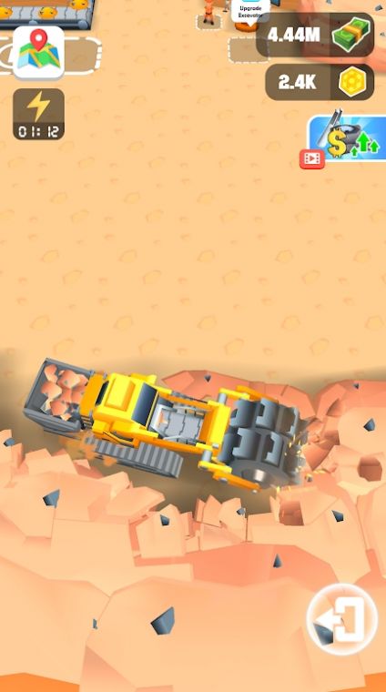 巨型挖掘機(jī)游戲安卓版（Giant Excavator）截圖2