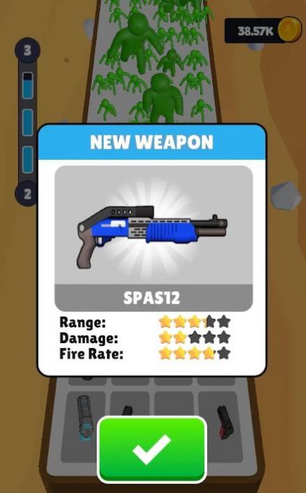 槍合戰(zhàn)喪尸游戲版（Gun Merge）截圖1