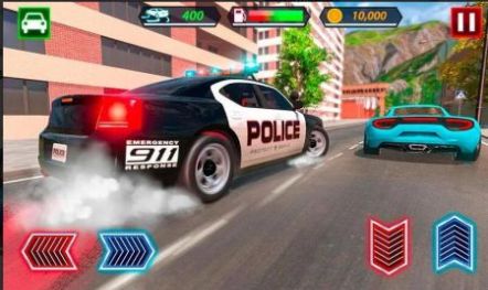 警車(chē)漂移駕駛模擬器游戲中文手機(jī)版截圖1