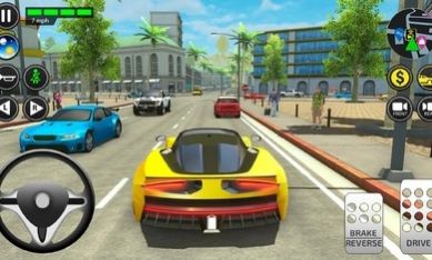 汽車駕駛游戲開放世界游戲中文手機(jī)版（Car Driving Game）截圖3