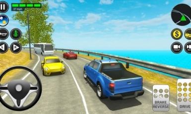 汽車駕駛游戲開放世界游戲中文手機(jī)版（Car Driving Game）截圖2