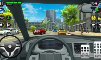 汽車駕駛游戲開放世界游戲中文手機(jī)版（Car Driving Game）截圖5
