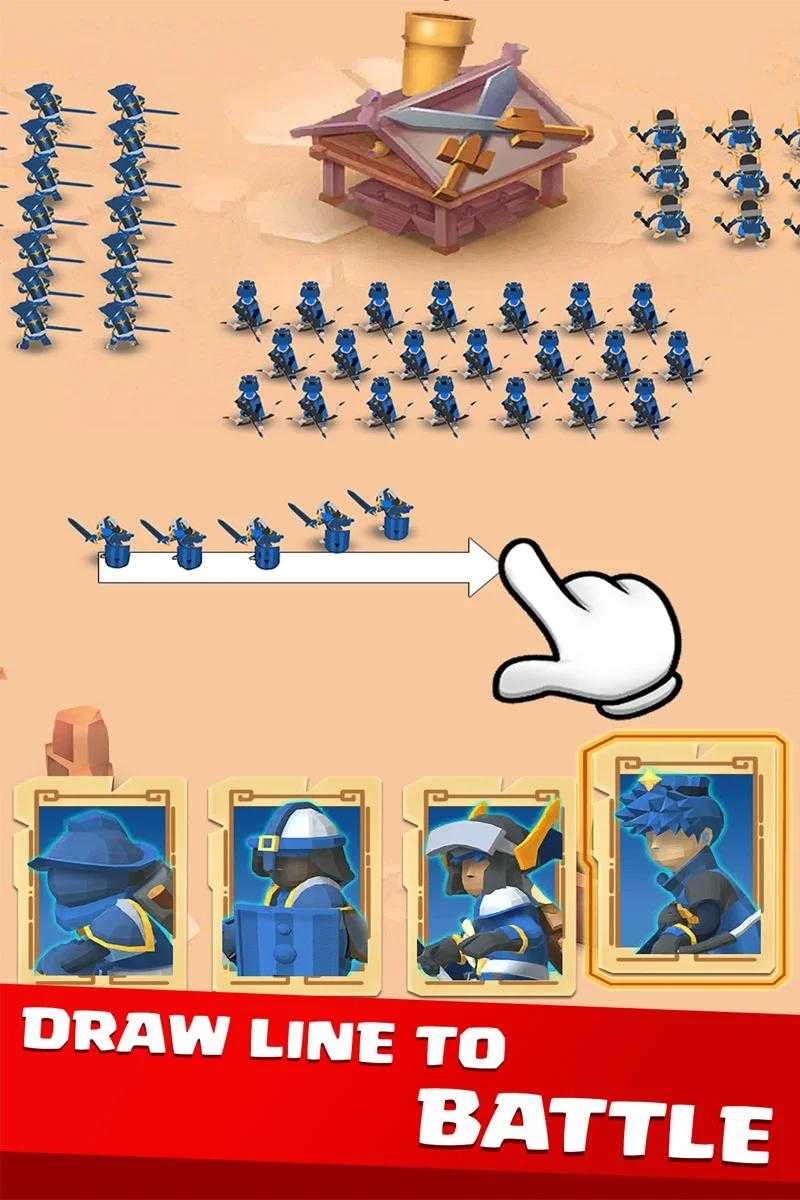史詩戰(zhàn)爭繪制塔防游戲版（Epic War Draw Tower Defense）截圖1