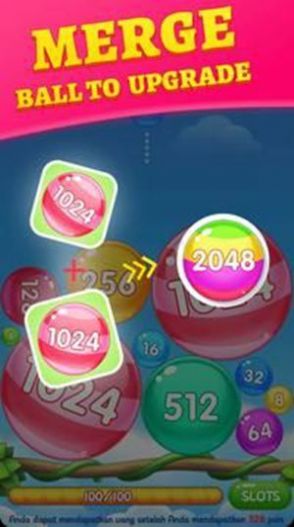 疯狂球2048游戏版（Crazy Ball 2048）截图3: