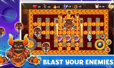 轟炸競技場游戲中文版（Bomb Blast）截圖1