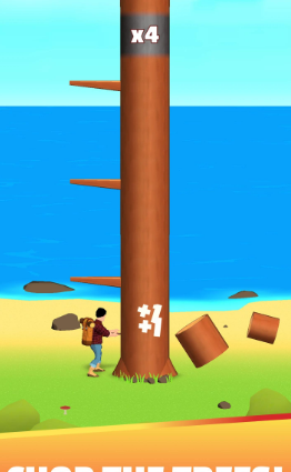 伐木工英雄游戲版（Lumberjack Hero）截圖3